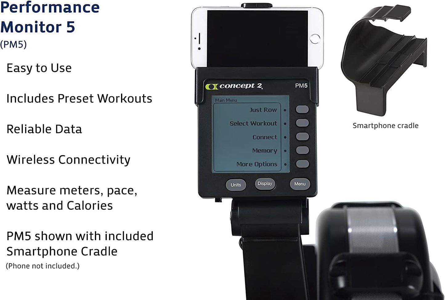 Concept2 Model D Indoor Rowing Machine With Pm5