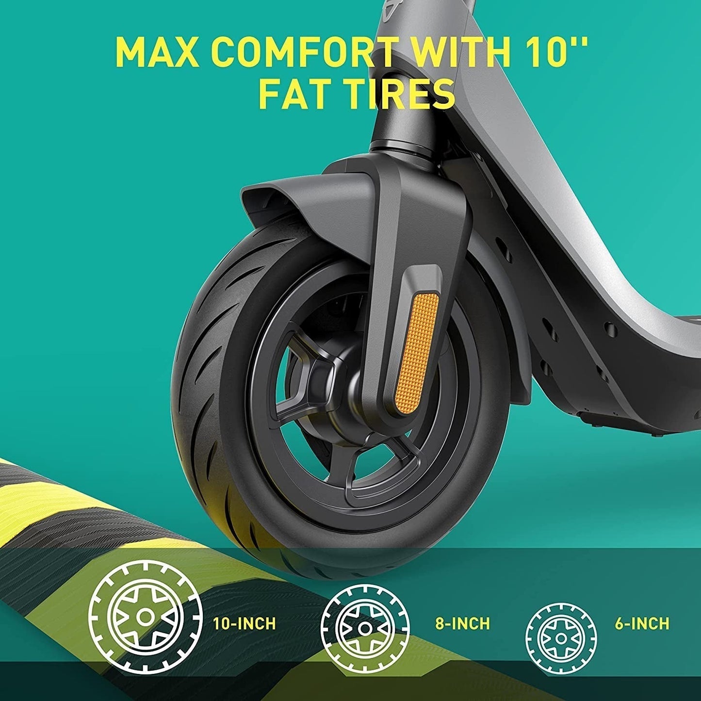 NIU Electric Scooter for Adults - 300W Power, 25 Miles Long-Range, Max 17.4MPH