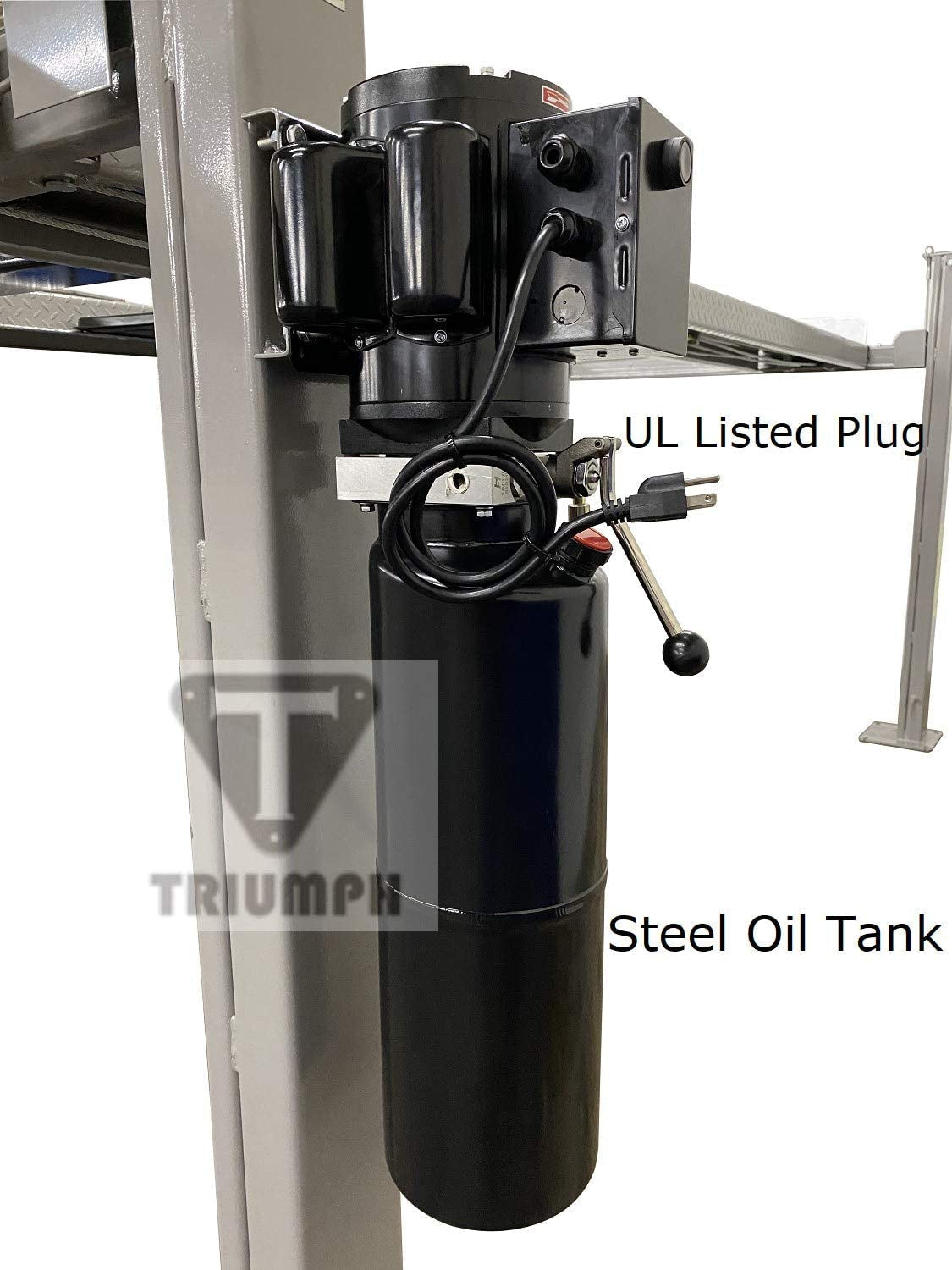 TRIUMPH NSS-8 8000Lbs 4 Post Storage Service Car Auto Lift Truck Hoist