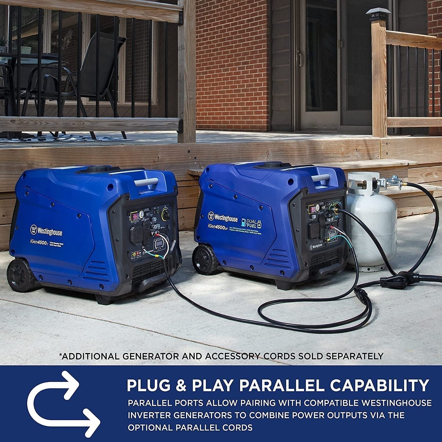 iGen4500DF Inverter Generator - Dual Fuel