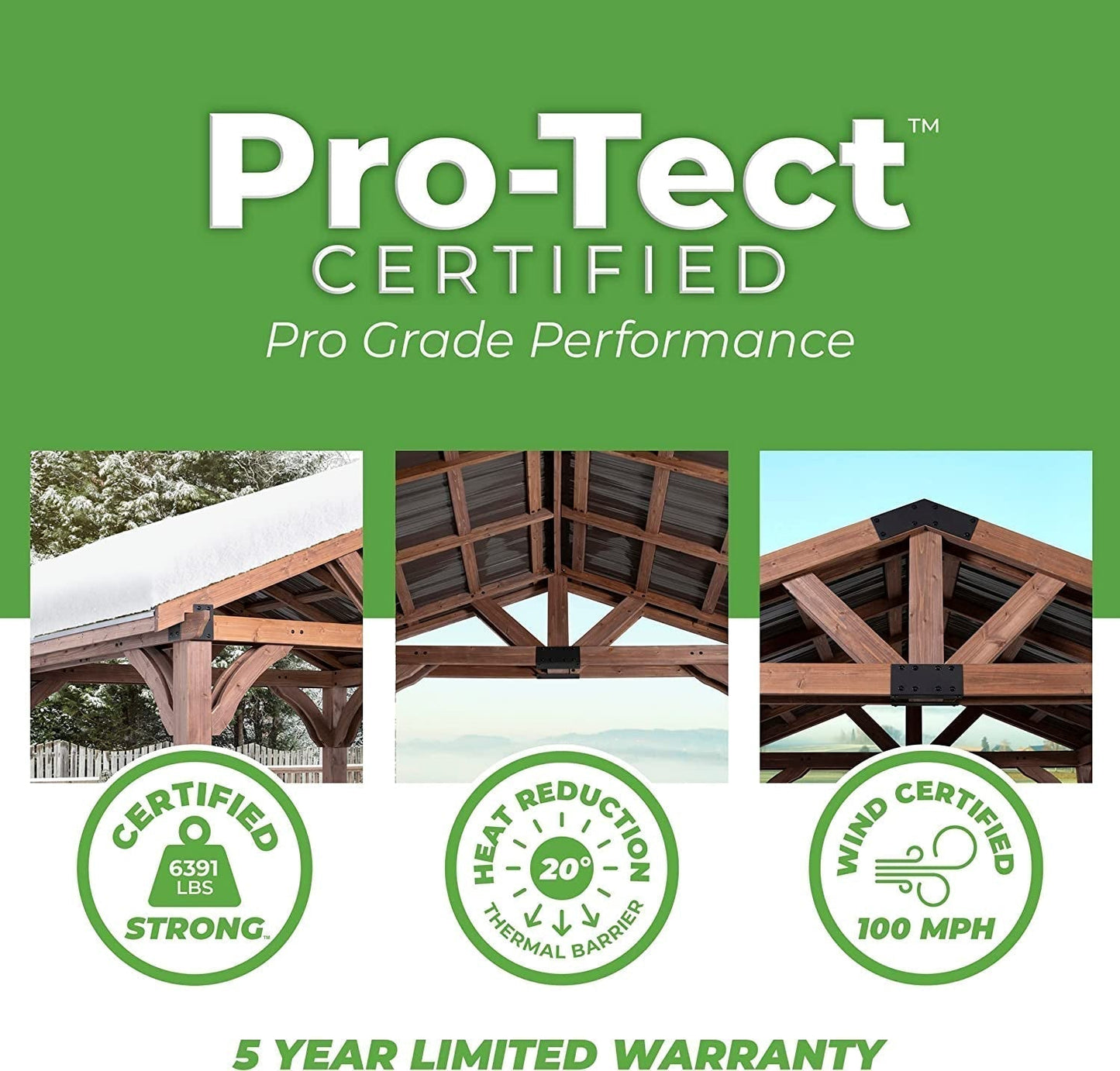 Backyard Discovery Arlington 12x10 All Cedar Gazebo