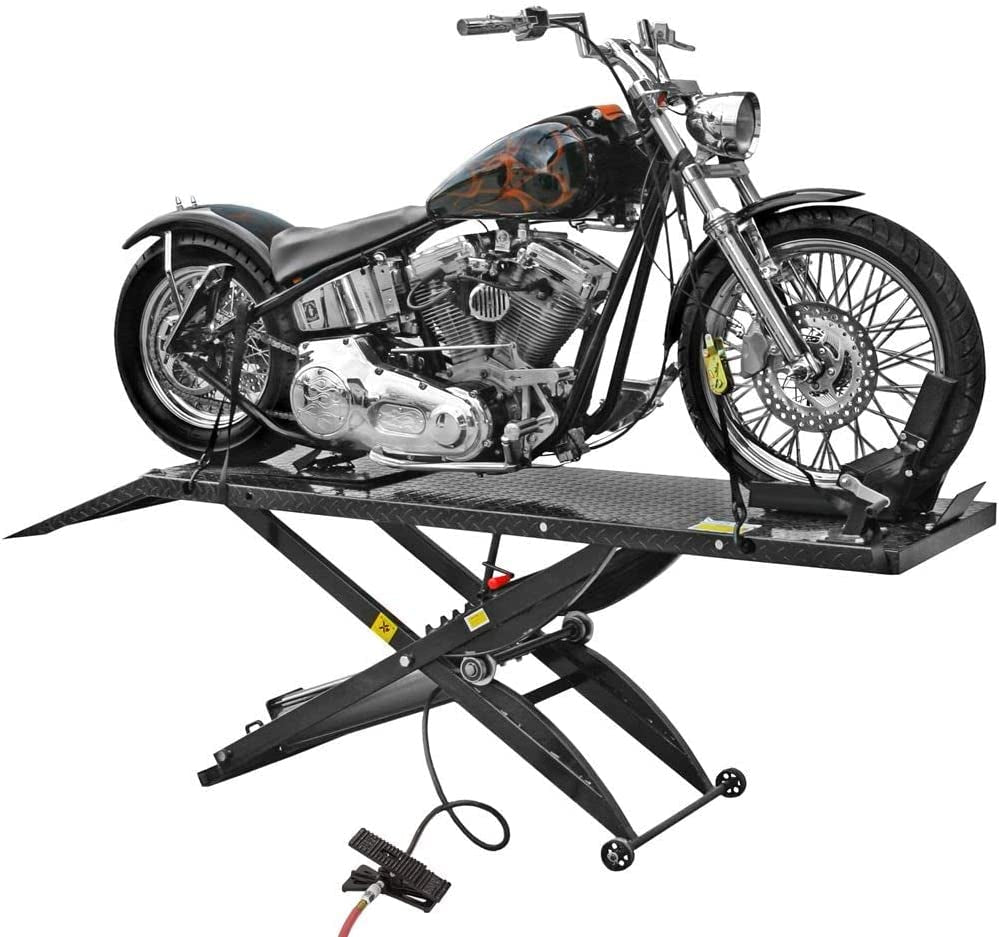Rage Powersports BW-1000A Air-Operated Motorcycle Lift Table
