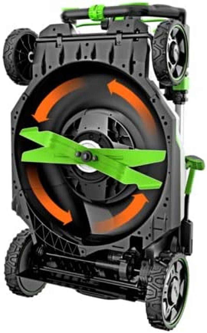 EGO LM2156SP-2 21" Select Cut Self Propelled Lawn Mower with (2) 10Ah Batteries and 700W Turbo Charge