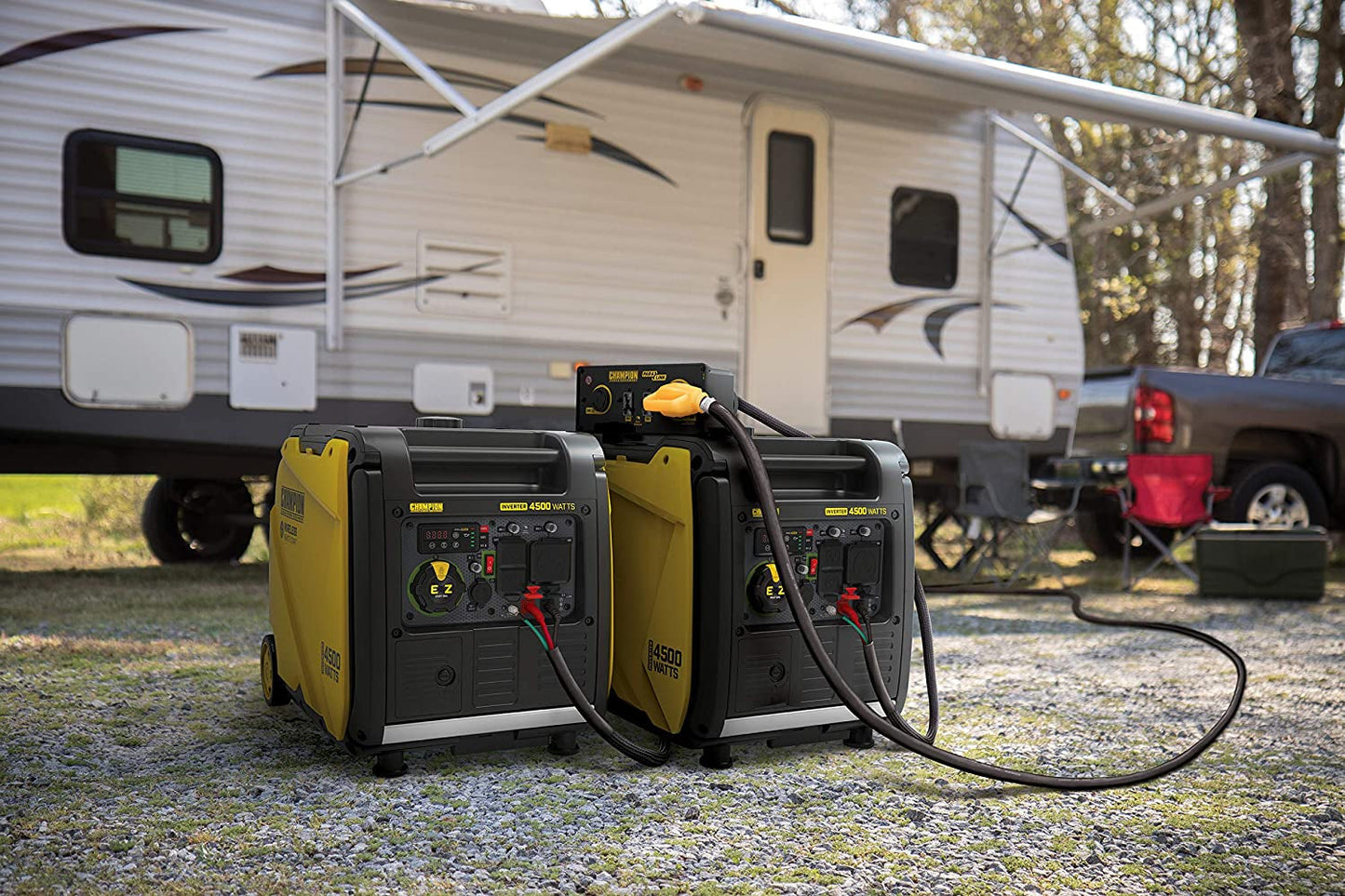 Champion Power Equipment 4500-Watt Portable Inverter Generator with Wireless Remote Start