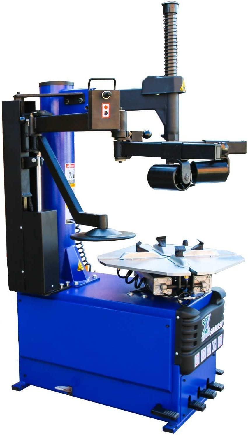 XK USA 1.5 HP Automaticw Tire Machine Tire Changer Wheel Balancers Machine Rim Balan CER Combo 960 680 Rim Clamping 12″-24″ w/Auxiliary Arm and Air Bead Blaster Function