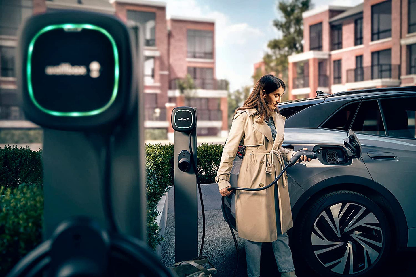 Wallbox Pulsar plus Level 2 Electric Vehicle Smart Charger