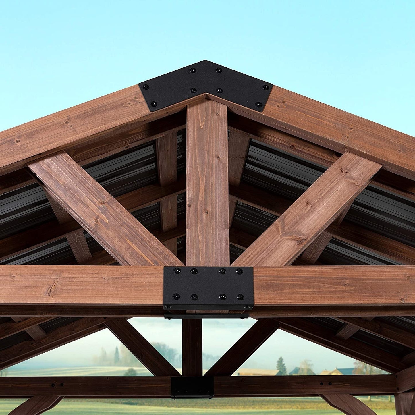 Backyard Discovery Arlington 12x10 All Cedar Gazebo