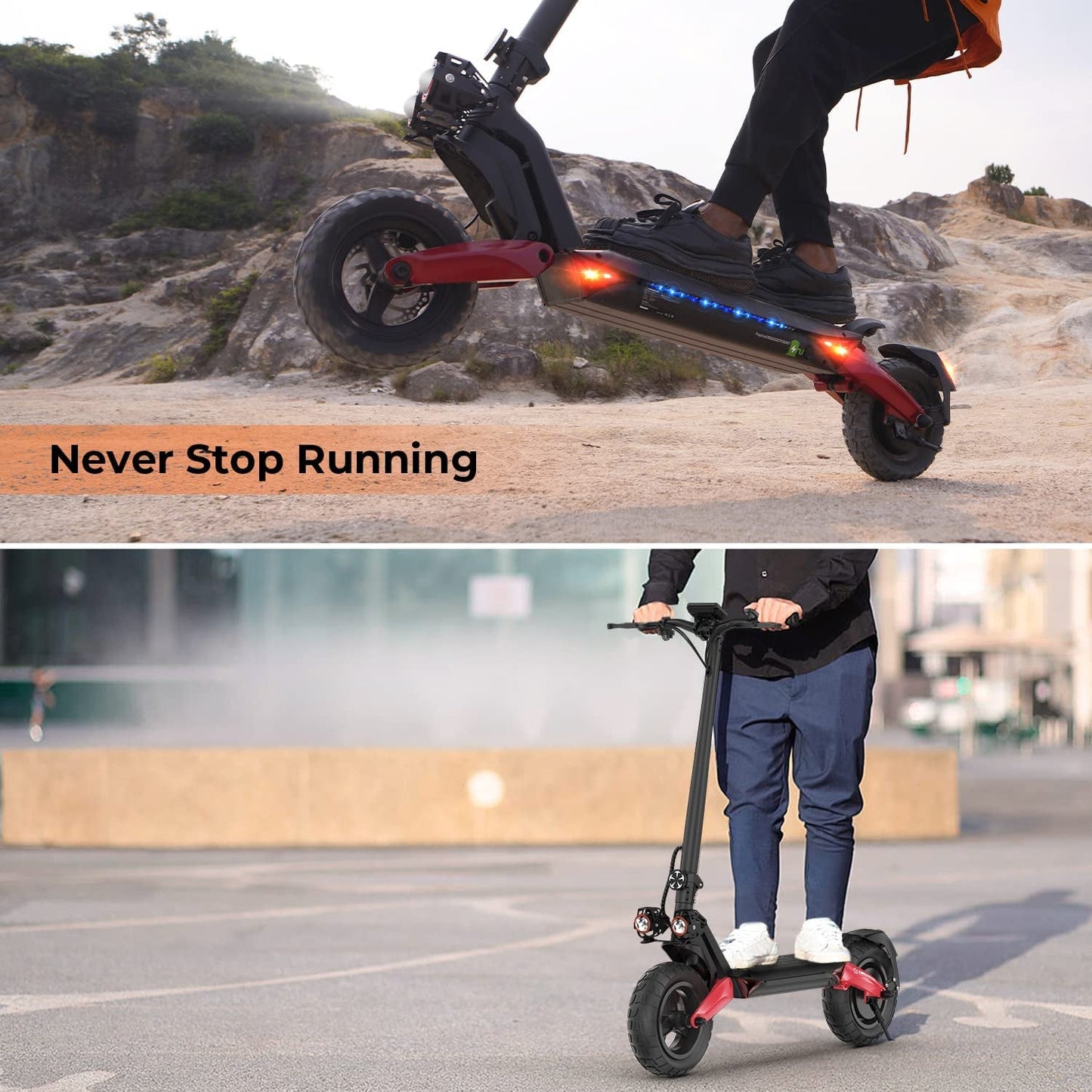 Circooter Electric Scooter Adult with Smart APP, 1600W/800W Motor, 28 Mph Top Speed