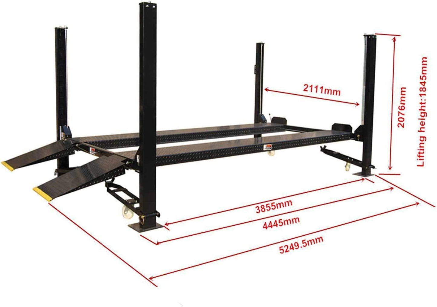 XK PP-8S 8000 LB 4-Post Heavy Duty Portable Storage