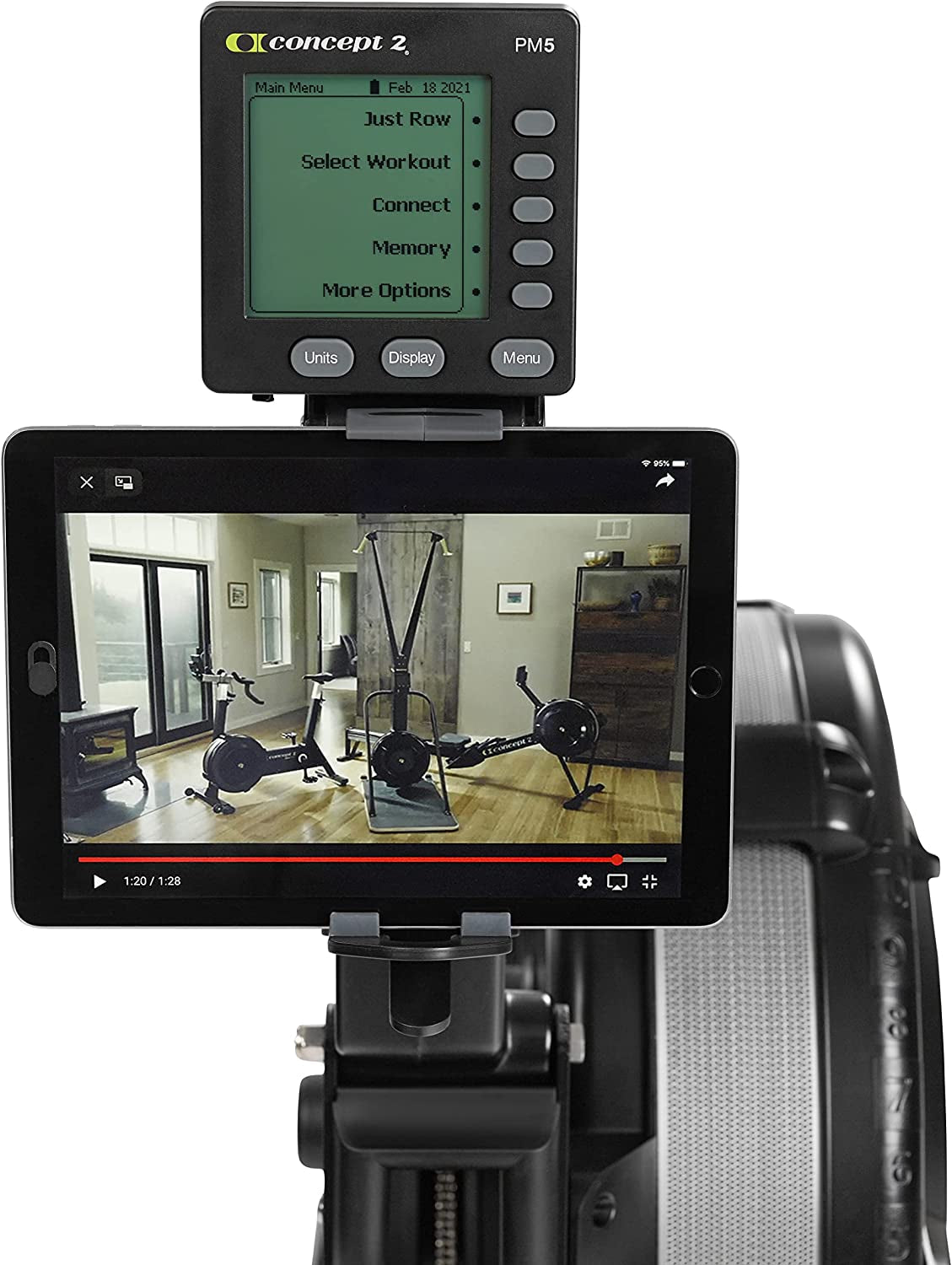 Concept2 Model D Indoor Rowing Machine With Pm5