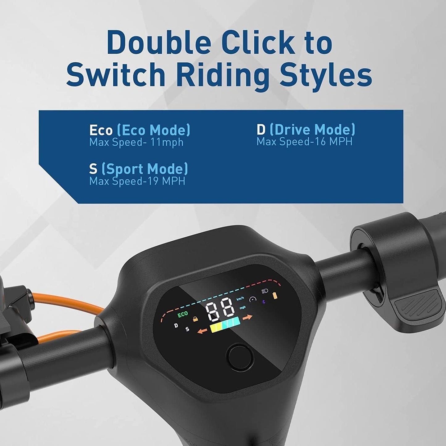 Hiboy S2 Pro/S2 MAX Electric Scooter, 500W Motor