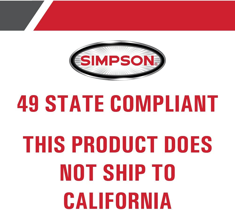 Simpson Cleaning ALH4240 Aluminum Series 4200 PSI