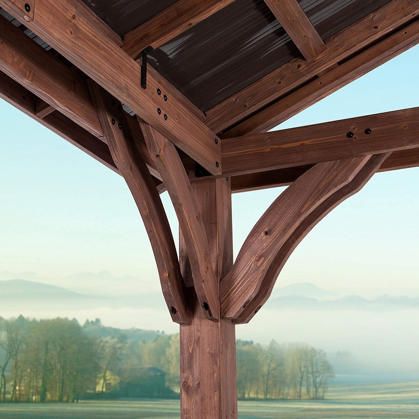 Backyard Discovery Arlington 12x10 All Cedar Gazebo