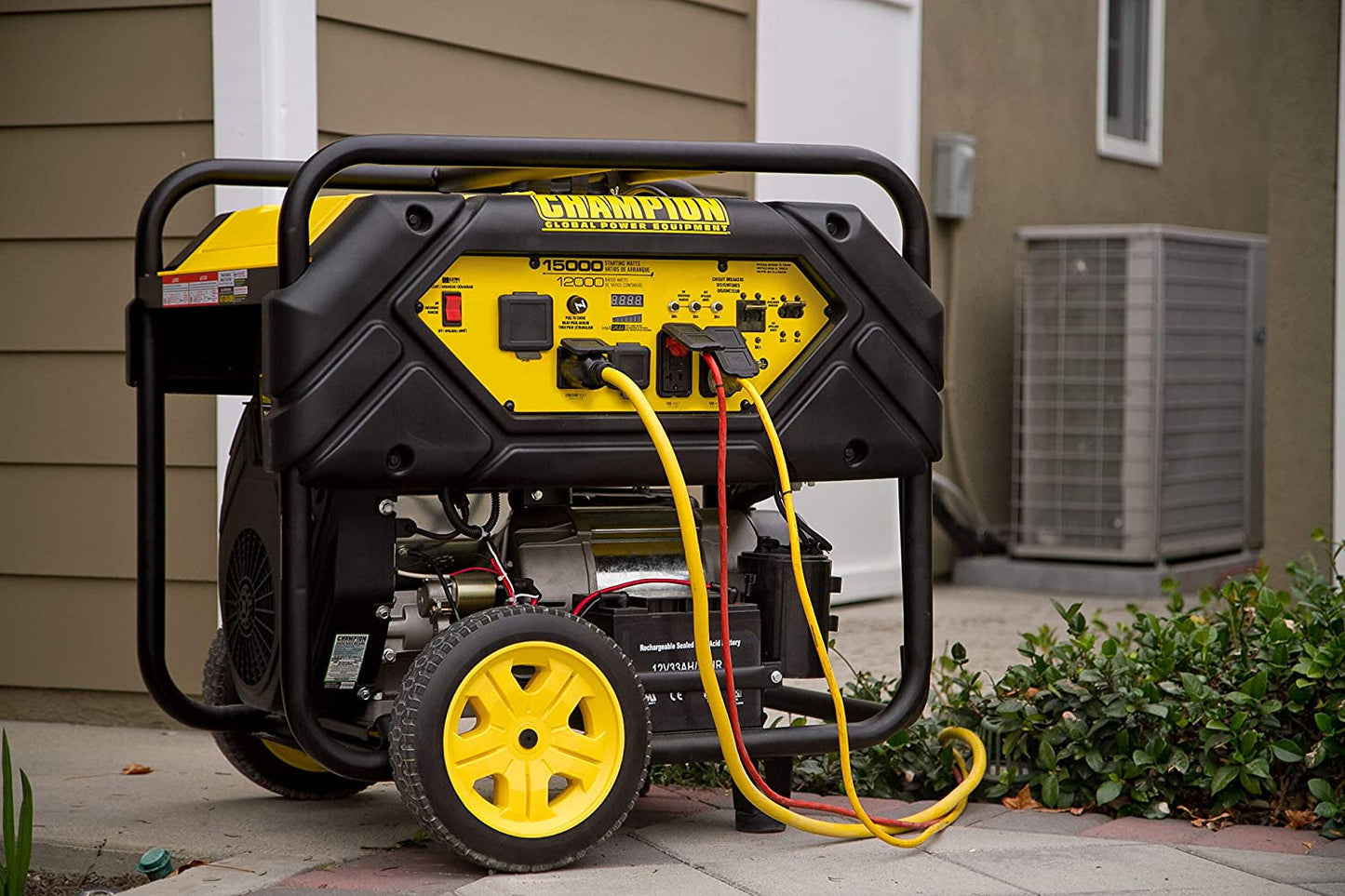 Champion Power Equipment 15,000/12,000 Watts Portable Generator with Lift Hook