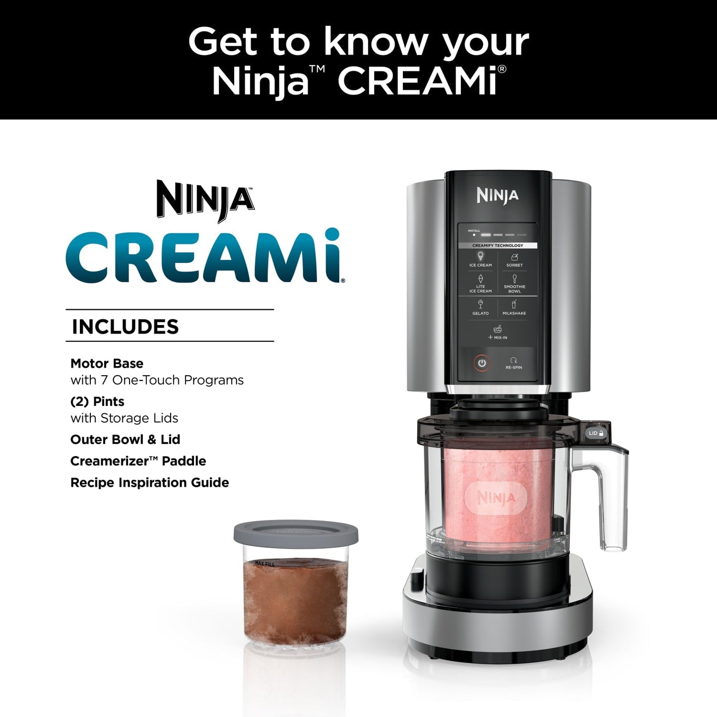 Ninja™ CREAMi® 7-in-1 Ice Cream Maker