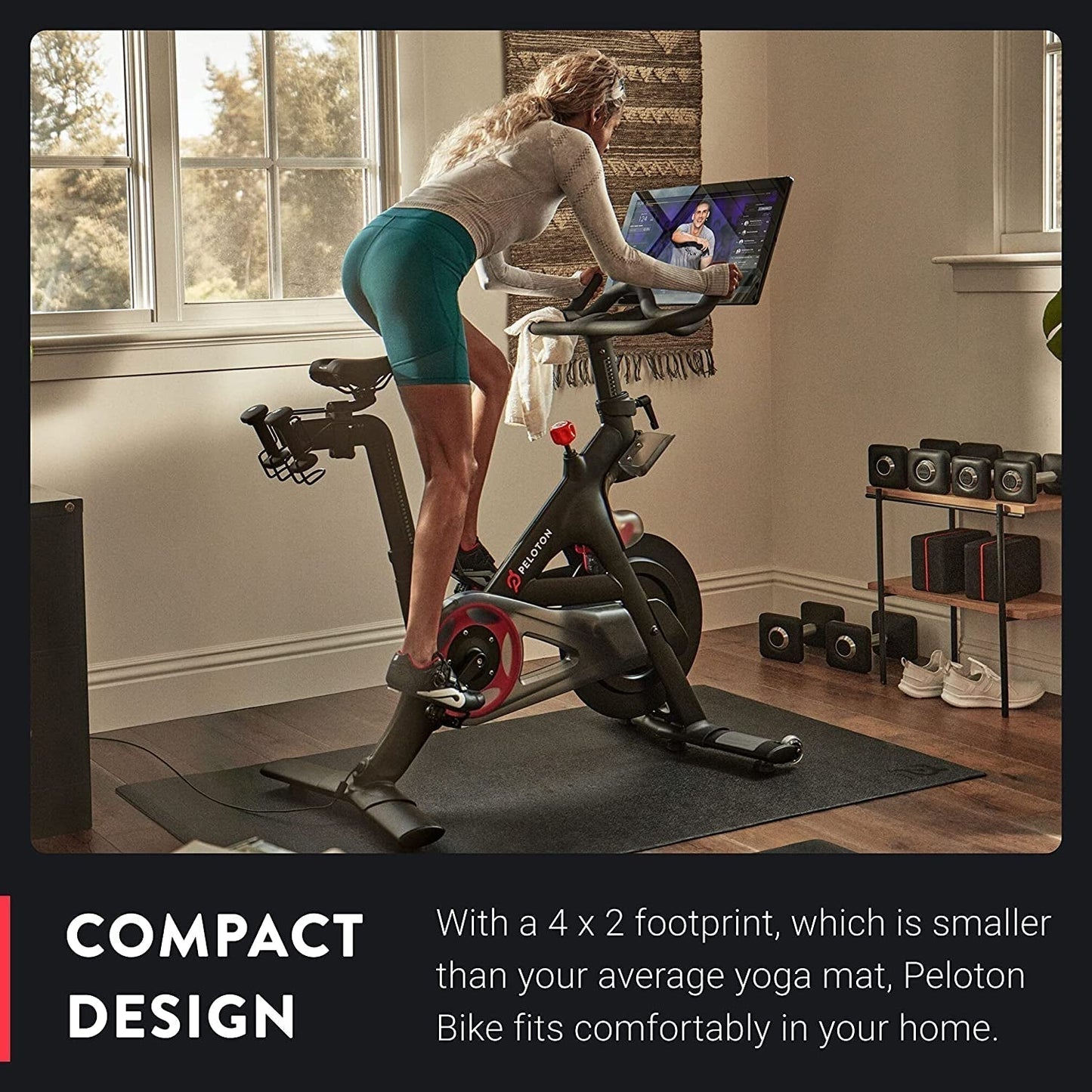 Original Bike | Indoor Stationary Exercise Bike with Immersive 22" HD Touchscreen