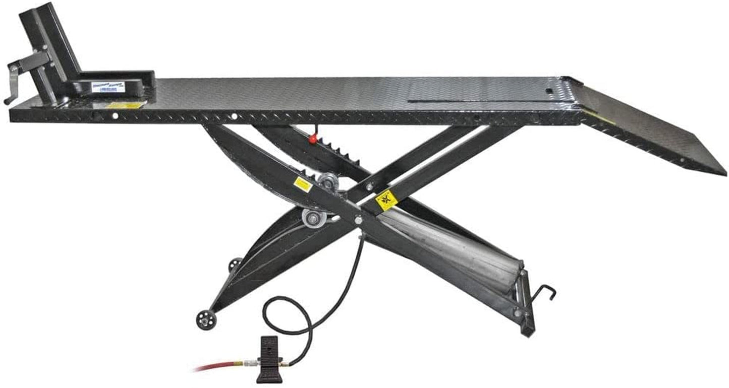 Rage Powersports BW-1000A Air-Operated Motorcycle Lift Table
