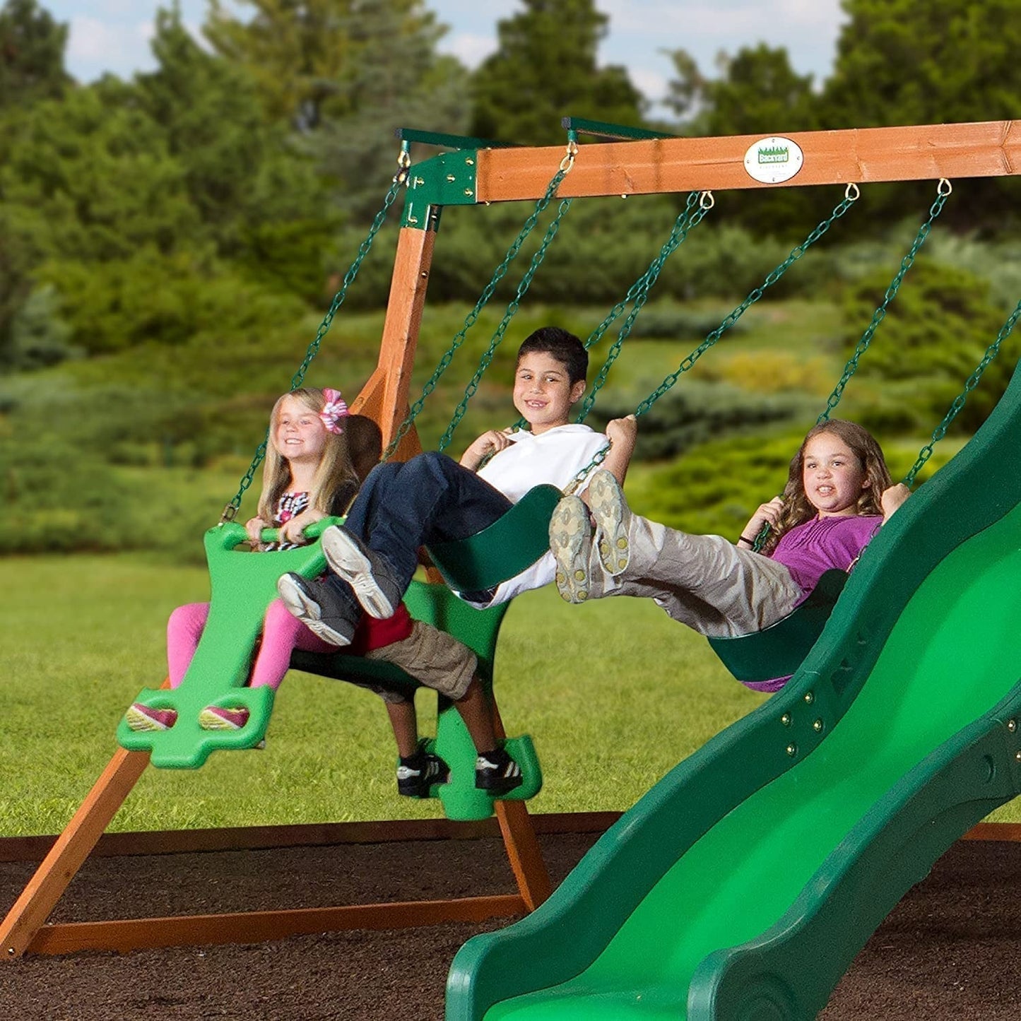 Backyard Discovery Monterey Swing Set