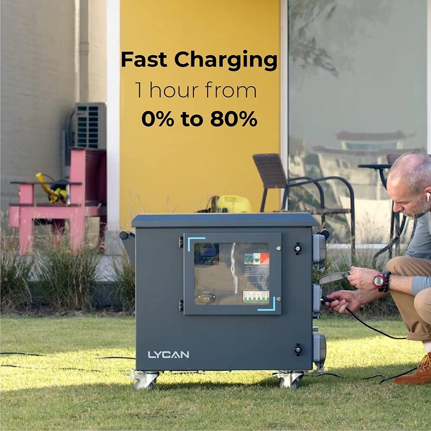 Renogy Solar Generator Portable Power Station 4.8Kwh Expandable Portable Home Battery