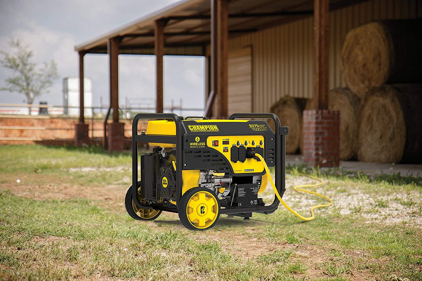 Champion Power Equipment 9375/7500-Watt Portable Generator, Wireless Remote Start