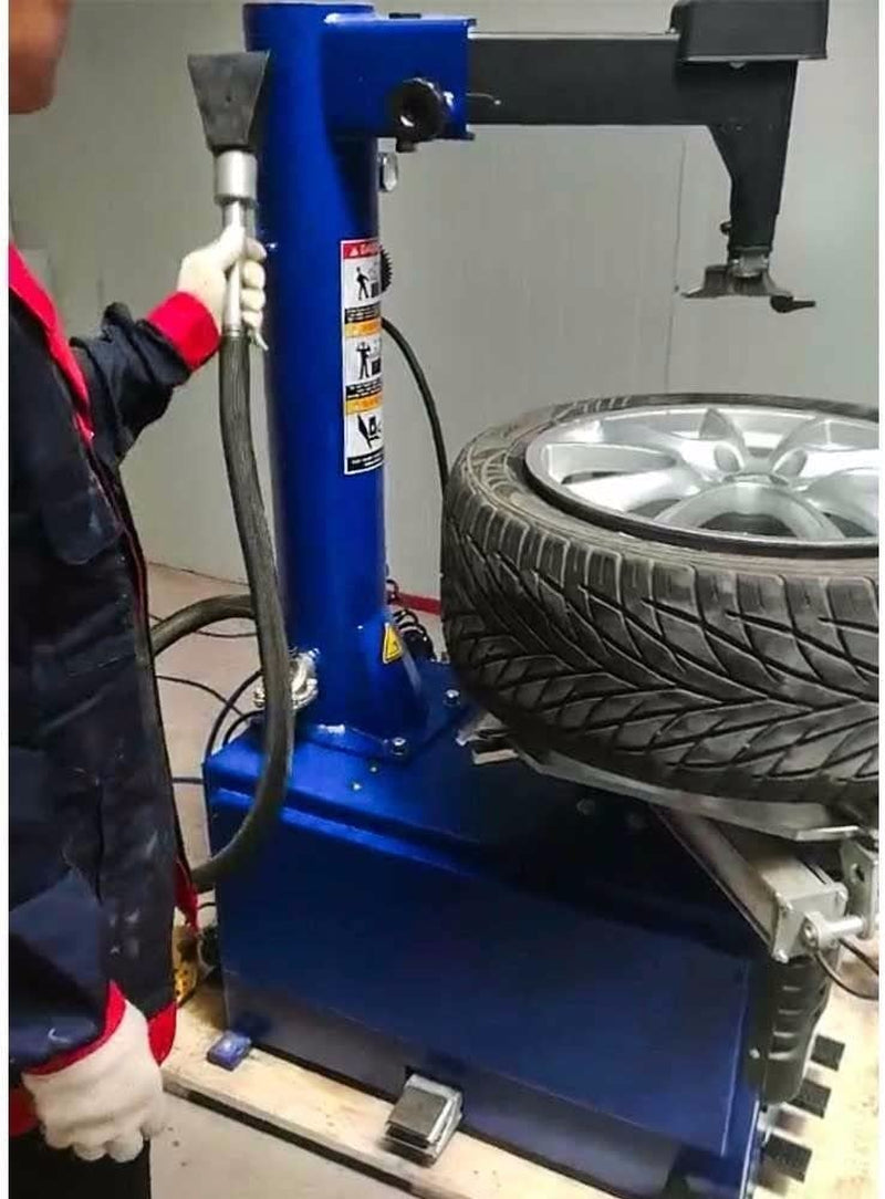 XK USA 1.5 HP Automaticw Tire Machine Tire Changer Wheel Balancers Machine Rim Balan CER Combo 960 680 Rim Clamping 12″-24″ w/Auxiliary Arm and Air Bead Blaster Function