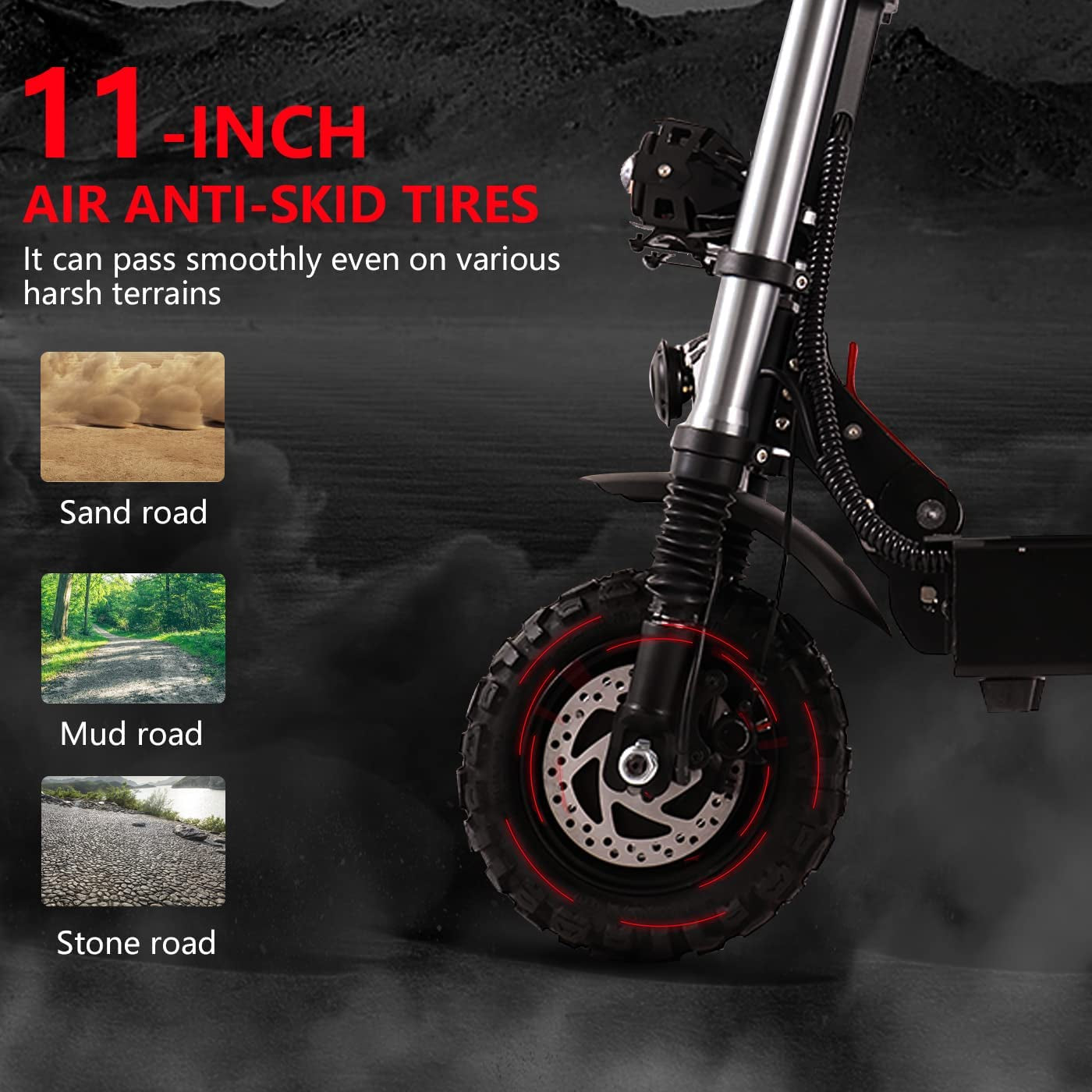 DailySports Electric Scooter Adults 50 MPH, 5600W Motor