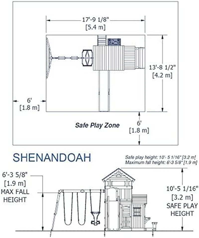 Backyard Discovery Monterey Swing Set