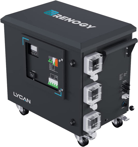 Renogy Solar Generator Portable Power Station 4.8Kwh Expandable Portable Home Battery