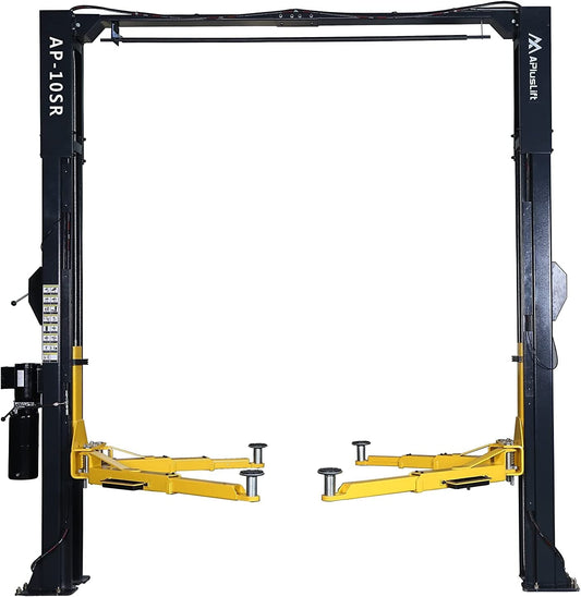 APlusLift AP-10SR 10,000 LB 2-Post Single Release Overhead Heavy Duty Car Lift