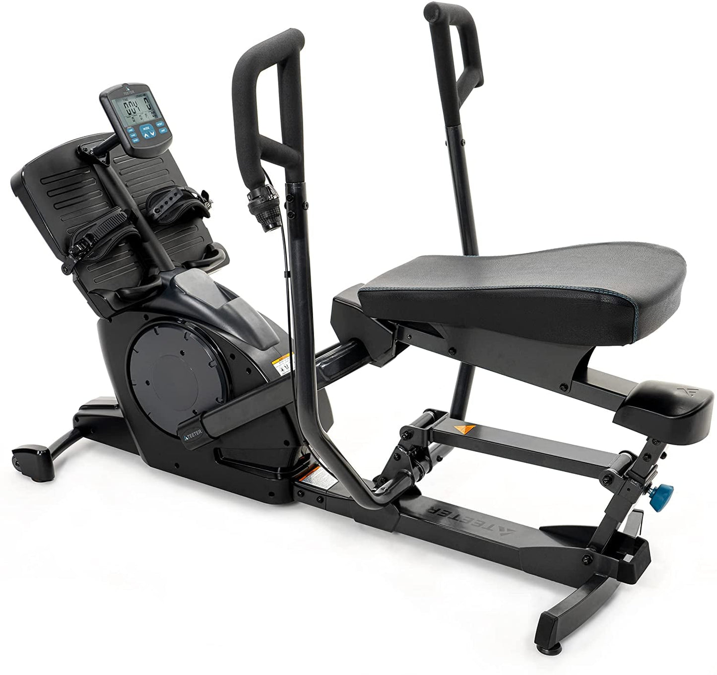 Teeter Power10 Rower with 2-Way Magnetic Resistance Elliptical Motion – Indoor Rowing Machine