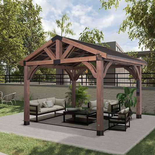 Backyard Discovery Arlington 12x10 All Cedar Gazebo