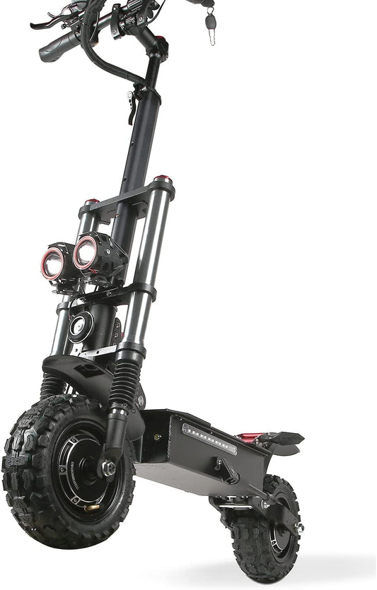 TIFGAOP Electric Scooter High Power Dual Drive 5600W Motor up to 50 MPH and 60 Miles