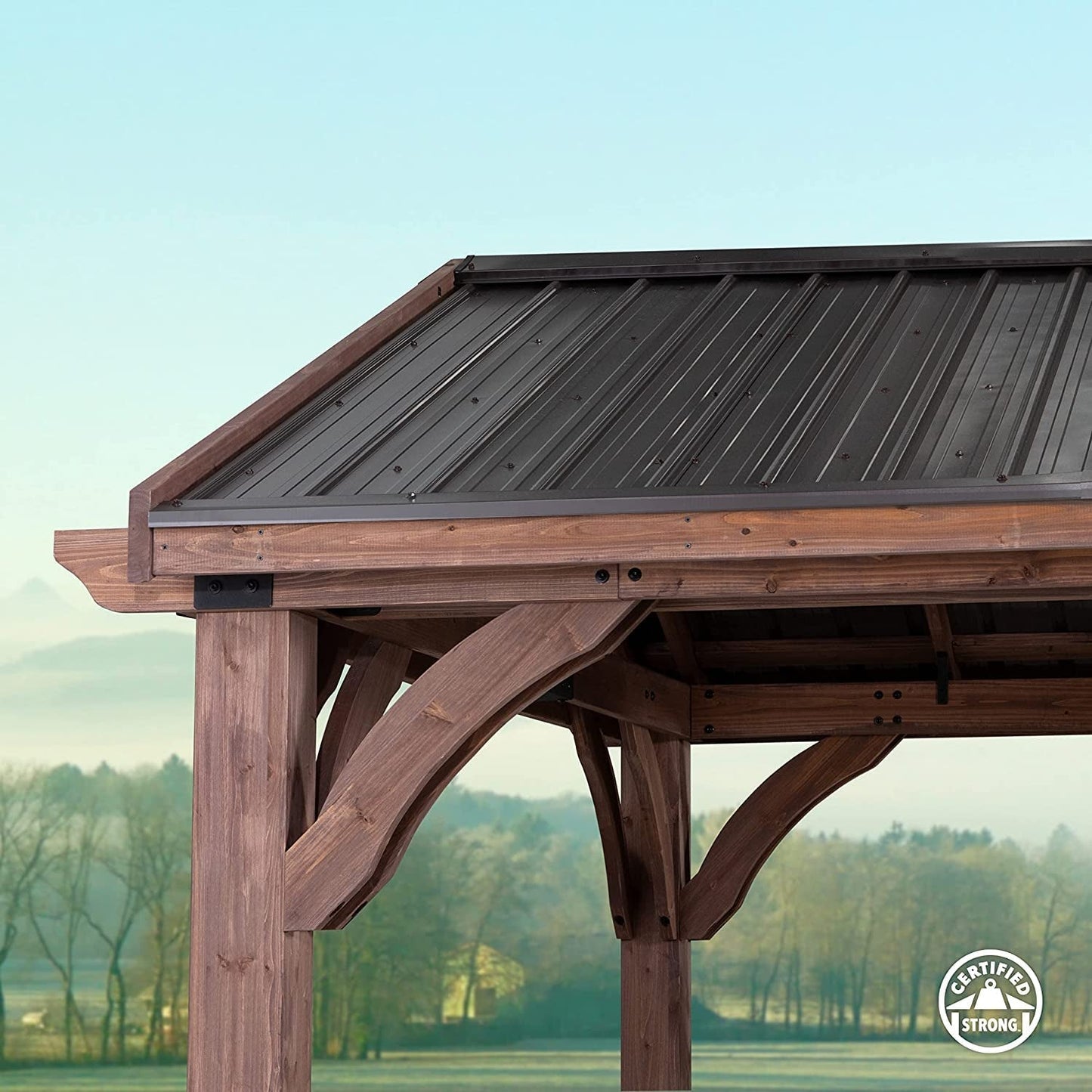 Backyard Discovery Arlington 12x10 All Cedar Gazebo