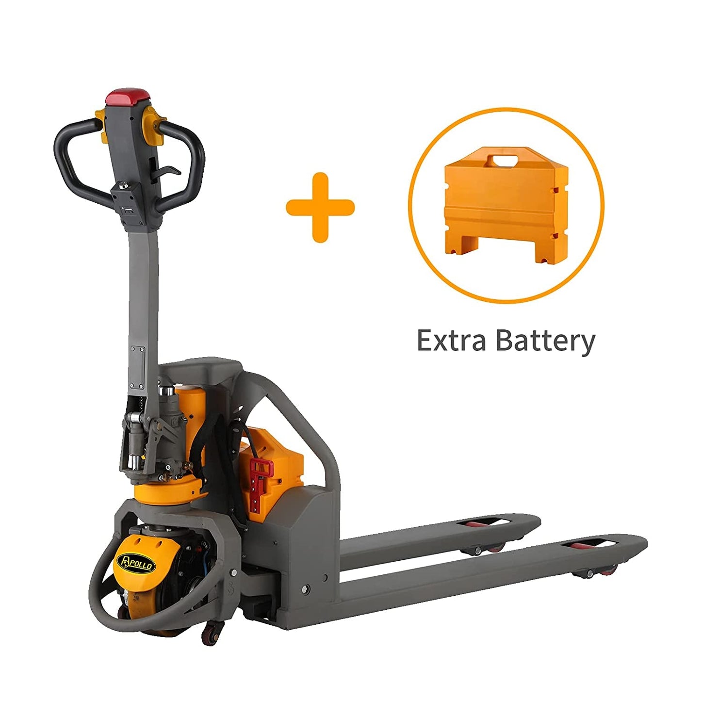 Full Electric Lithium Pallet Jack Trcuk 3300Lbs Capacity 48" X27"