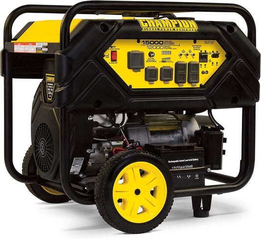 Champion Power Equipment 15,000/12,000 Watts Portable Generator with Lift Hook
