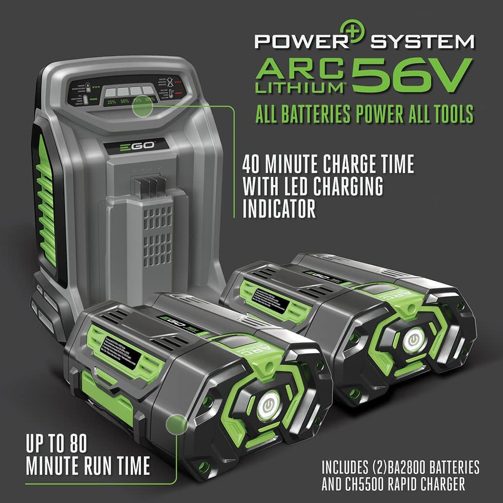 Ego Lawn Mower 21" Self Propelled Dual Port Cordless Kit