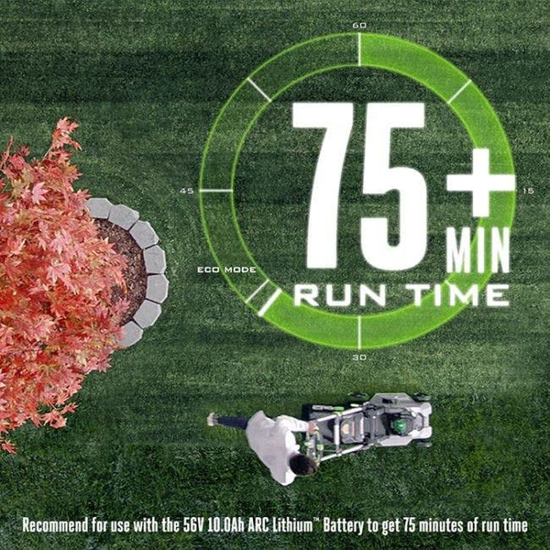 EGO LM2156SP-2 21" Select Cut Self Propelled Lawn Mower with (2) 10Ah Batteries and 700W Turbo Charge